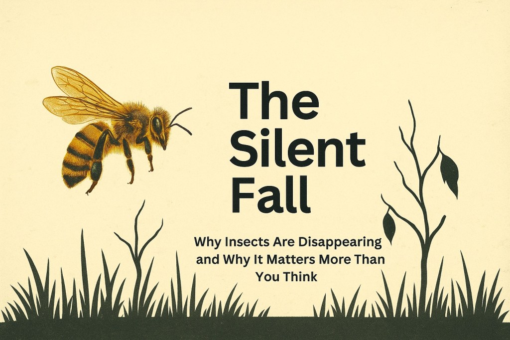 The Silent Fall: Why Insects Are Disappearing and Why It Matters More Than You&nbsp;Think